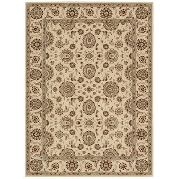 Nourison Nourison 17866 Persian Crown Area Rug Collection Ivory 9 ft 3 in. x 12 ft 9 in. Rectangle 99446178664 - main